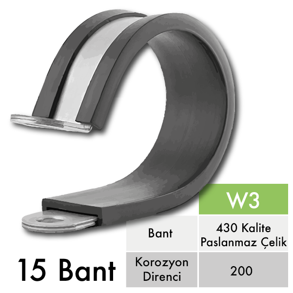 15 BANT W3 CC-D1 KALE KELEPÇE