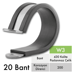 20 BANT W3 CC-D1 KALE KELEPÇE