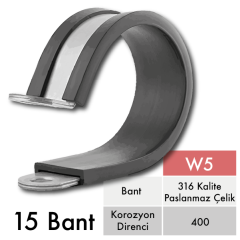 15 BANT W5 CC-D1 KALE KELEPÇE