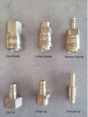 HAVA JAKI HORTUM UÇ (SARI) 13 mm - 20 Adet
