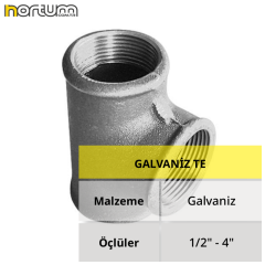 GALVANİZ TE 1 1/2'' - 1 Adet