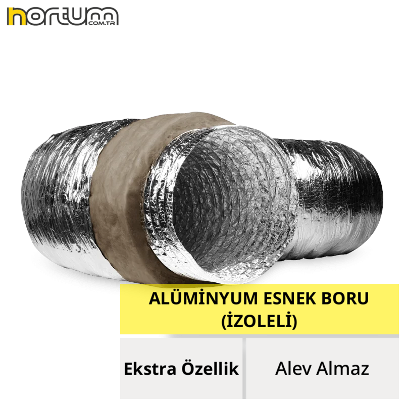 ALÜMİNYUM ESNEK BORU (İZOLELİ)