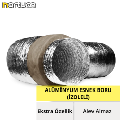 ALÜMİNYUM ESNEK BORU (İZOLELİ)